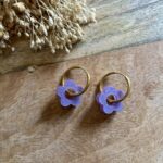 Boucle d’oreille Pampille